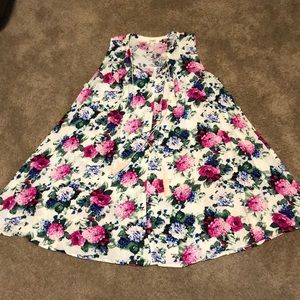 Flowy Floral Dress